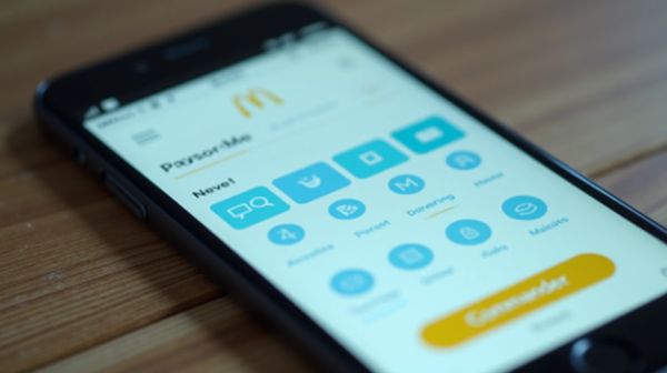 Commandez simplement avec l'application McDonald's